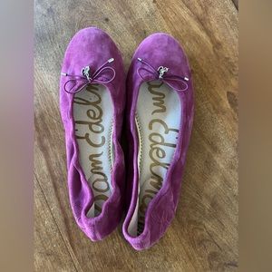 Fuchsia Sam Edelman Felicia flat 9.5